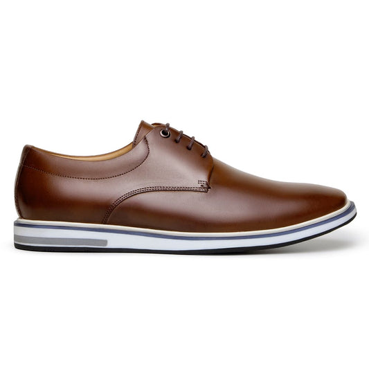 Sapato Casual Masculino Derby CNS 176044 CONHAQUE