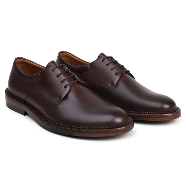 SAPATO CASUAL MASCULINO DERBY CNS ASTOR 01 CAFÉ