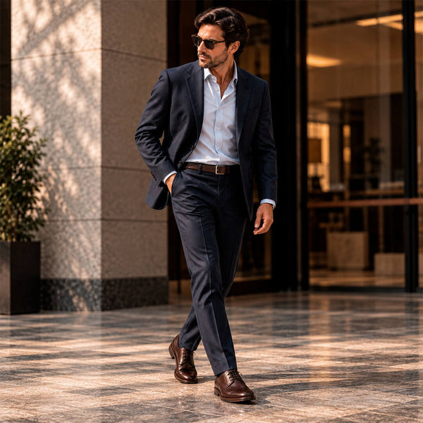 SAPATO CASUAL MASCULINO DERBY CNS ASTOR 01 CAFÉ
