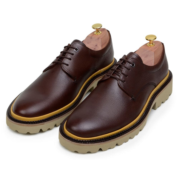 SAPATO CASUAL DERBY CNS+ BURTY I CAFÉ