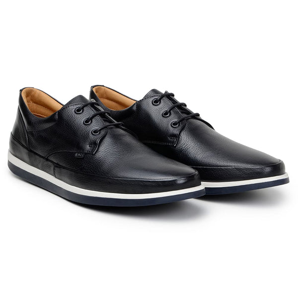 Sapato Casual Masculino Derby CNS Padua 02 PRETO