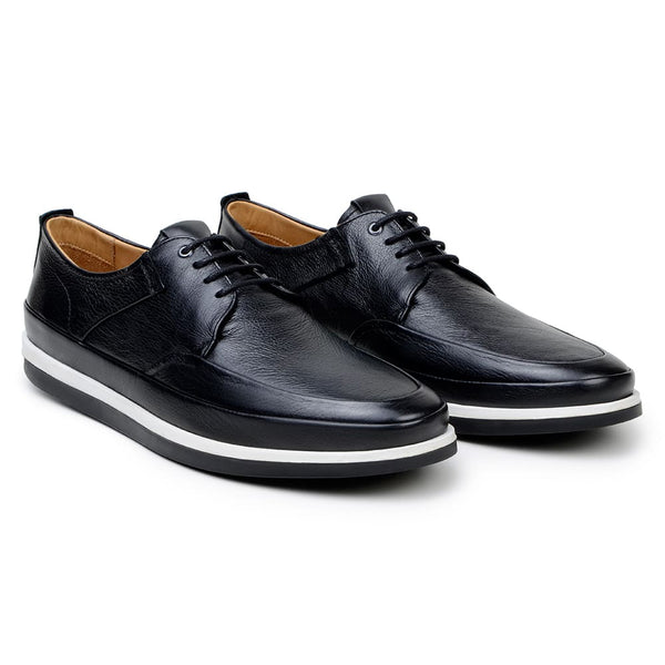 SAPATO CASUAL MASCULINO DERBY CNS PADUA 96 PRETO