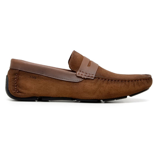 Sapato Casual Masculino Driver CNS 331512 TABACO