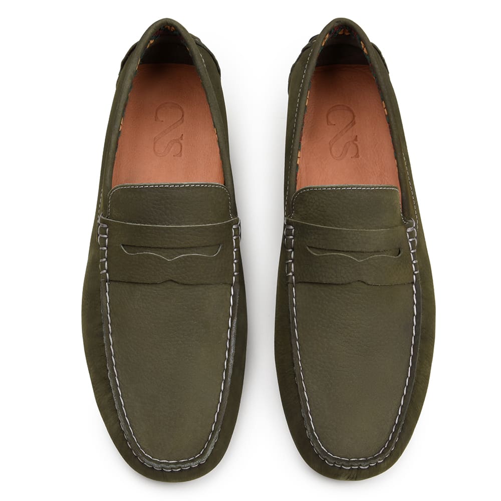 SAPATO CASUAL MASCULINO DRIVER CNS CLARK II VERDE