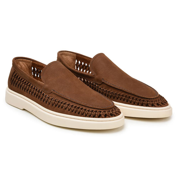 SAPATO CASUAL MASCULINO LOAFER CNS GRANT 07 MARROM