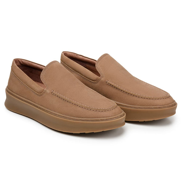 SAPATO CASUAL MASCULINO LOAFER CNS REVVO 04 AMÊNDOA