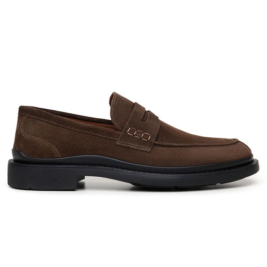 SAPATO CASUAL MASCULINO LOAFER  CNS WAVE 05 CAFÉ