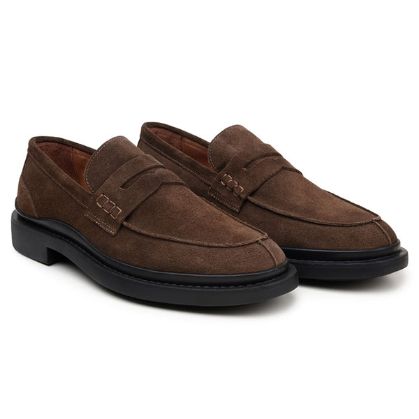 SAPATO CASUAL MASCULINO LOAFER  CNS WAVE 05 CAFÉ