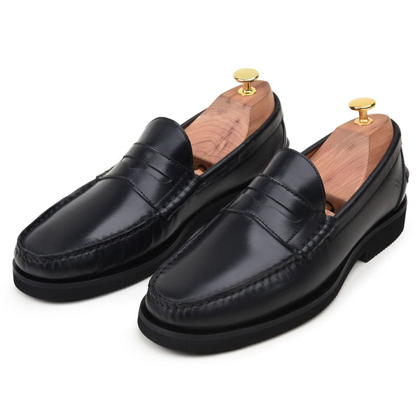 SAPATO CASUAL MASCULINO MOCASSIM CNS+ HECTOR 01 PRETO