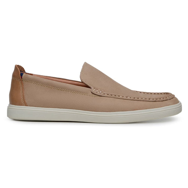 Sapato Casual Masculino Mocassim CNS 20001 AREIA