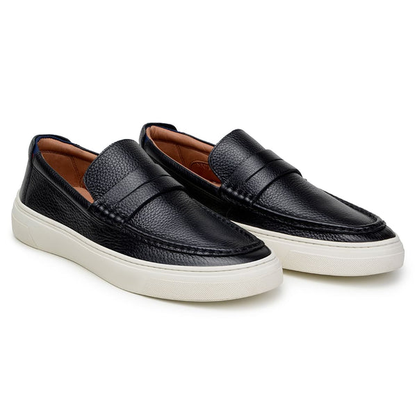 Sapato Casual Masculino Mocassim CNS 8606 PRETO