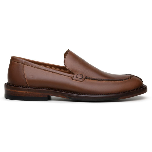 SAPATO CASUAL MASCULINO MOCASSIM CNS ASTOR 03 WHISKY