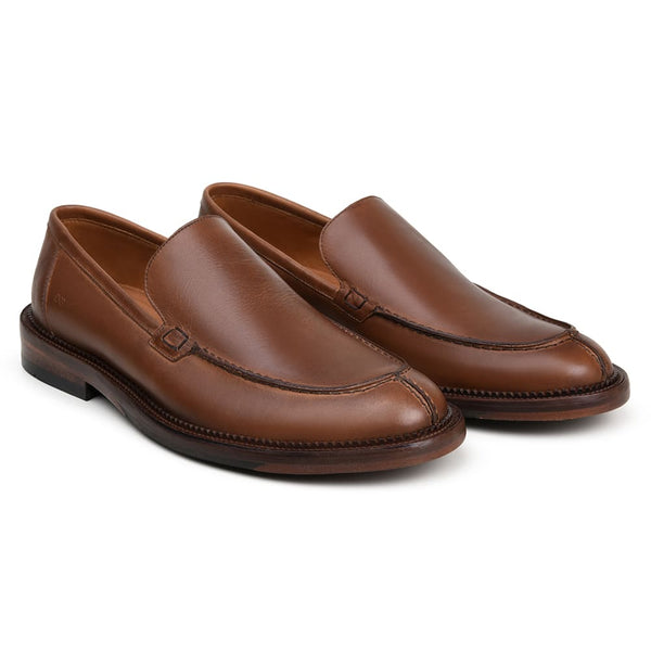 SAPATO CASUAL MASCULINO MOCASSIM CNS ASTOR 03 WHISKY