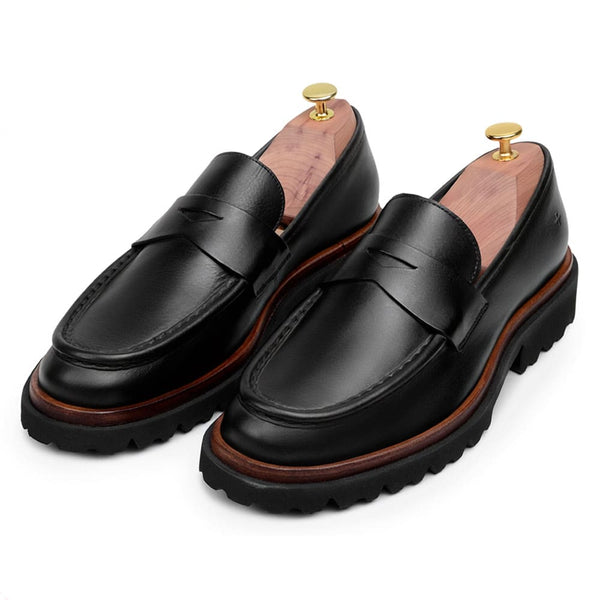 SAPATO CASUAL LOAFER CNS+ BRENT I PRETO