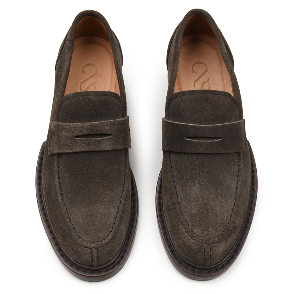 Sapato Casual Masculino Mocassim CNS Gordon 01 Chumbo