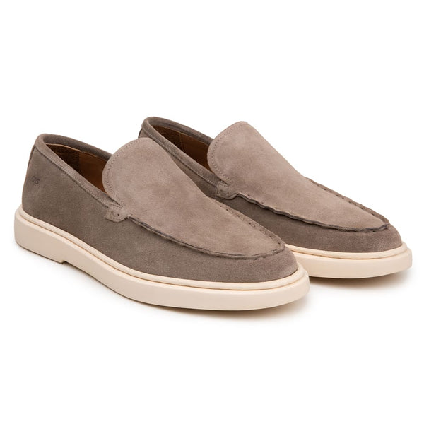 SAPATO CASUAL MASCULINO MOCASSIM CNS GRANT 05 CINZA