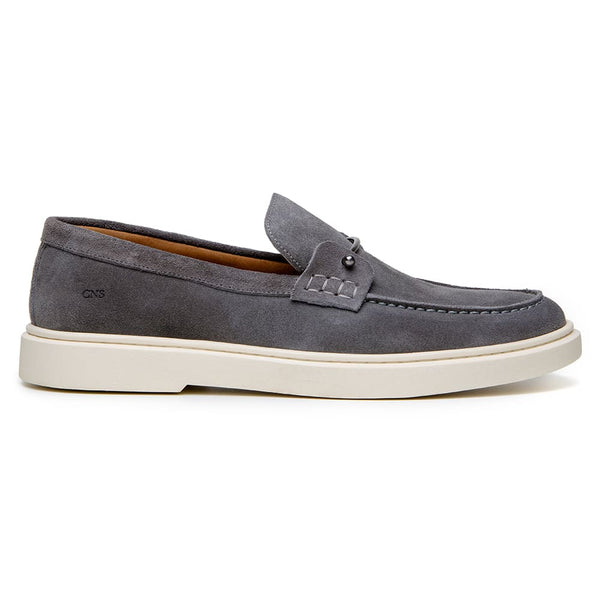 SAPATO CASUAL MASCULINO MOCASSIM CNS GRANT III CINZA