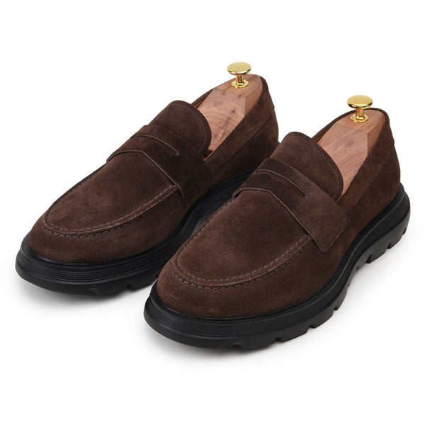 SAPATO CASUAL MASCULINO MOCASSIM CNS+ LAN 13 TERRA