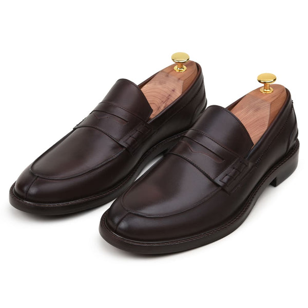 SAPATO CASUAL MASCULINO MOCASSIM CNS+ LEONARD 02 CAFÉ