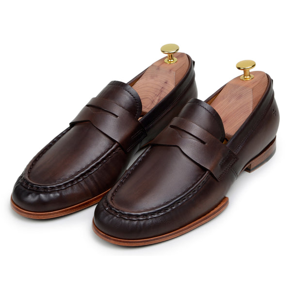 SAPATO CASUAL MASCULINO MOCASSIM CNS+ LOUIS 01 CAFÉ