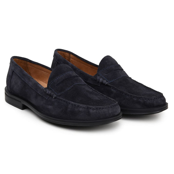 SAPATO CASUAL MASCULINO MOCASSIM CNS LUTON 01 MARINHO