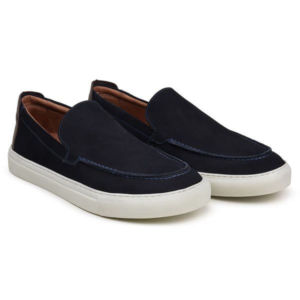 SAPATO CASUAL MASCULINO MOCASSIM CNS MOBI 06 MARINHO