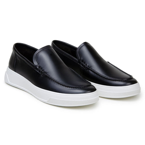 SAPATO CASUAL MASCULINO MOCASSIM CNS ROD III PRETO