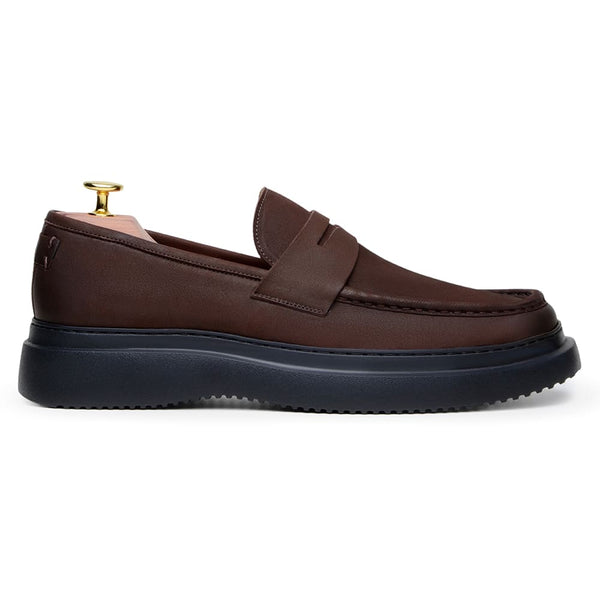 Sapato Casual Masculino Mocassim CNS+ Sanz 2 CAFÉ