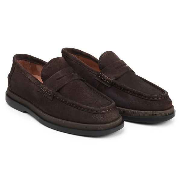 SAPATO CASUAL MASCULINO MOCASSIM CNS WAYNE 03 CAFÉ