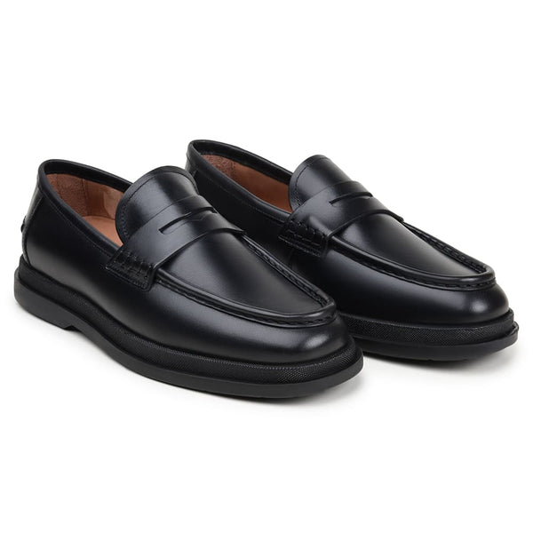 SAPATO CASUAL MASCULINO MOCASSIM CNS WAYNE 03 PRETO