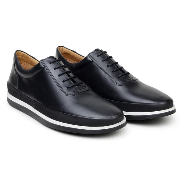 SAPATO CASUAL MASCULINO OXFORD PADUA 20 PRETO