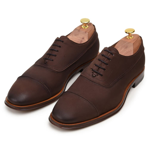 SAPATO SOCIAL  MASCULINO OXFORD CNS+ SHELBY 01 CAFÉ