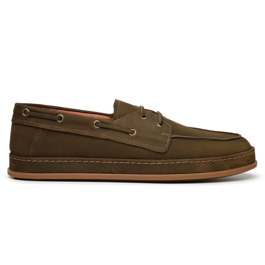 SAPATO CASUAL MASCULINO SIDER CNS RENZO 02 VERDE MILITAR