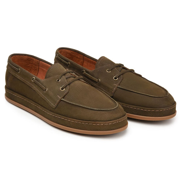 SAPATO CASUAL MASCULINO SIDER CNS RENZO 02 VERDE MILITAR