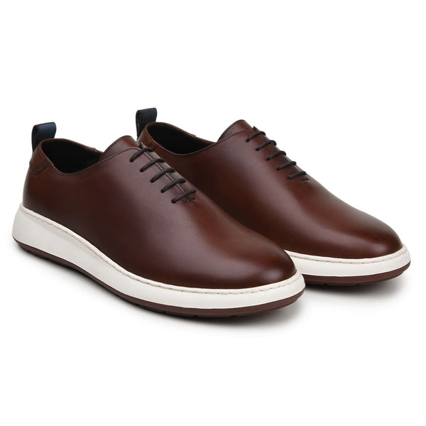 SAPATO CASUAL MASCULINO WHOLECUT CNS WOR 04 HAVANA