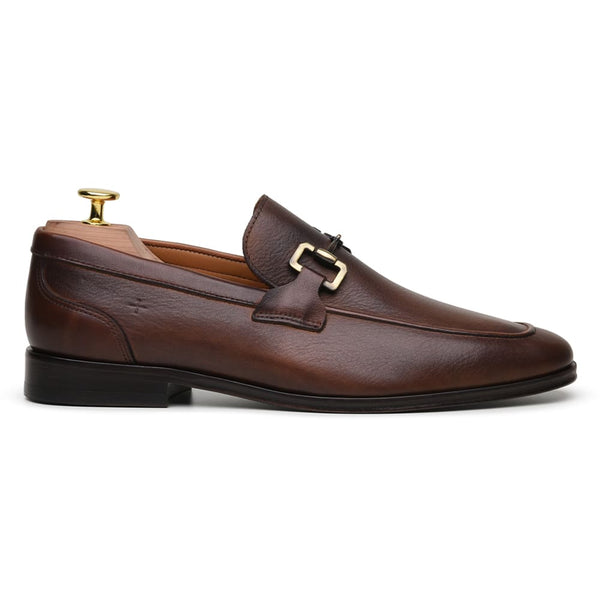 SAPATO MASCULINO MOCASSIM CNS+ ANDREW 01 WHISKY