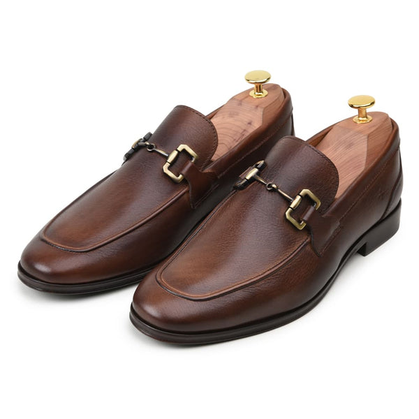 SAPATO MASCULINO MOCASSIM CNS+ ANDREW 01 WHISKY