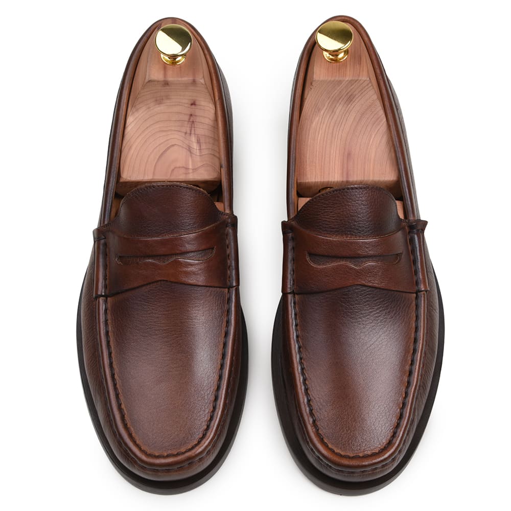 SAPATO MASCULINO MOCASSIM CNS+ JAMES 01 WHISKY