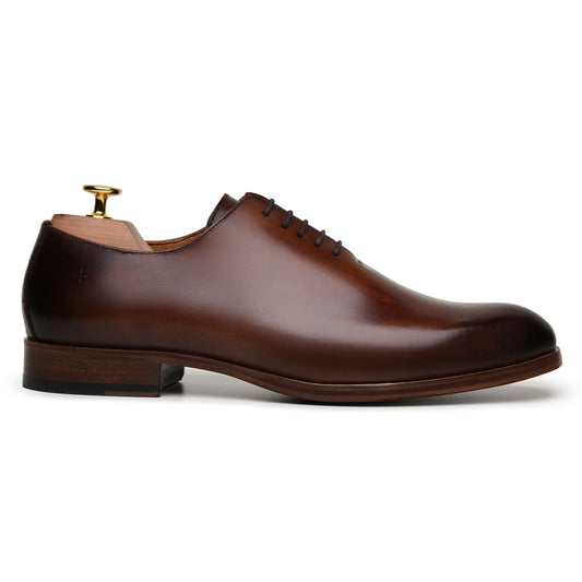 SAPATO SOCIAL MASCULINO WHOLECUT CNS+ HOLL 01 WHISKY