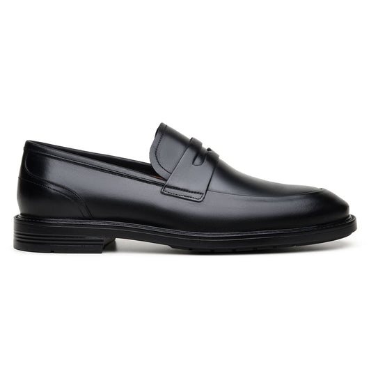 SAPATO SOCIAL MASCULINO MOCASSIM CNS ELLAN 03 PRETO