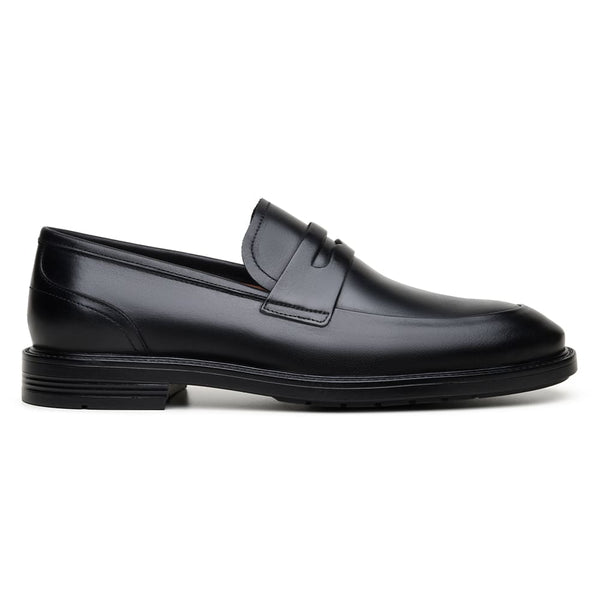 SAPATO SOCIAL MASCULINO MOCASSIM CNS ELLAN 03 PRETO