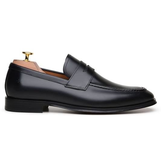 SAPATO SOCIAL MASCULINO LOAFER CNS+ SHELBY 06 PRETO
