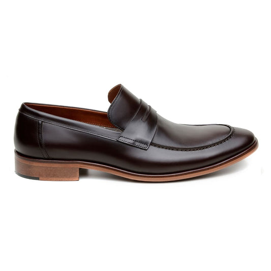 Sapato Social Masculino Mocassim CNS Benelli 56 Café