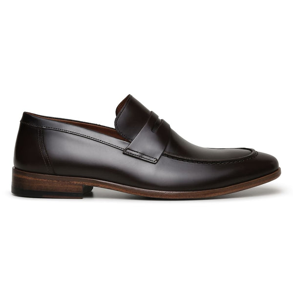 SAPATO SOCIAL MASCULINO MOCASSIM CNS BENELLI 56 CAFÉ