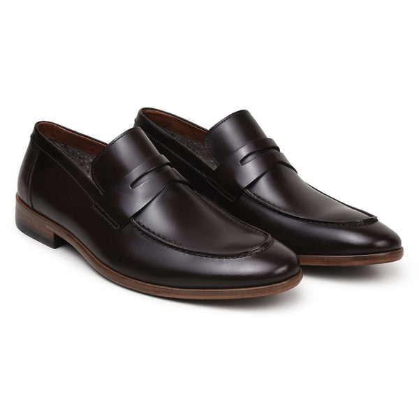 SAPATO SOCIAL MASCULINO MOCASSIM CNS BENELLI 56 CAFÉ