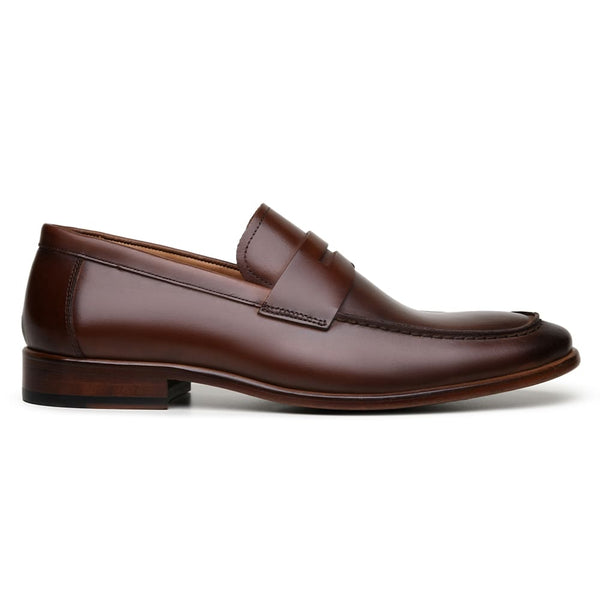 SAPATO SOCIAL MASCULINO MOCASSIM CNS BENN 03 CONHAQUE