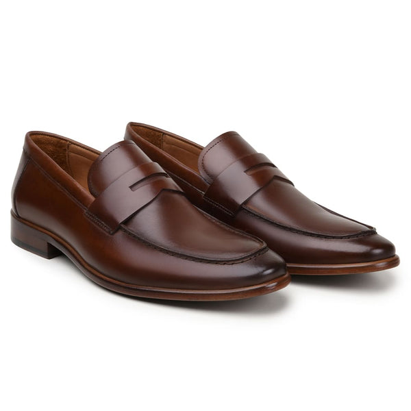SAPATO SOCIAL MASCULINO MOCASSIM CNS BENN 03 CONHAQUE