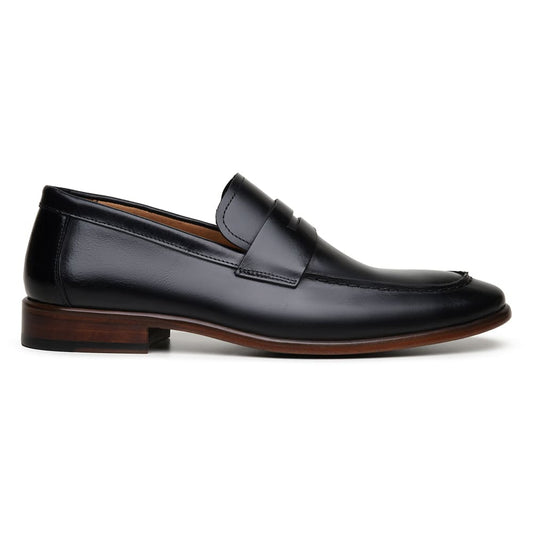 SAPATO SOCIAL MASCULINO MOCASSIM CNS BENN 03 PRETO