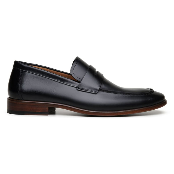 SAPATO SOCIAL MASCULINO MOCASSIM CNS BENN 03 PRETO