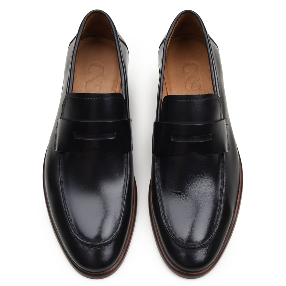Sapato Social Masculino Mocassim CNS Benn 03 Preto